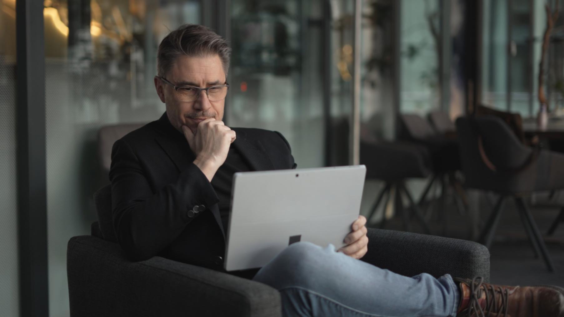 Business presentation workshop session